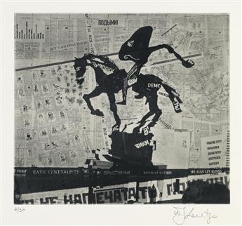 WILLIAM KENTRIDGE Two prints.